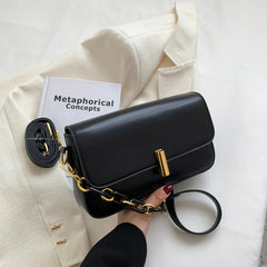 Summer PU Leather Crossbody Sling Bag Women's Handbag Underarm Shoulder Side Bag