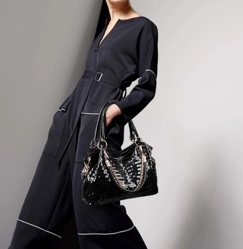 Large European-American Messenger Bag for Women