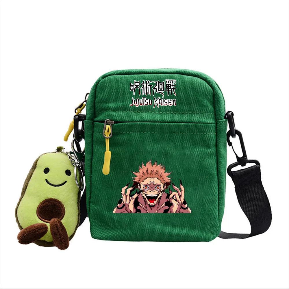 Jujutsu Kaisen Canvas Cross Body Shoulder Bag