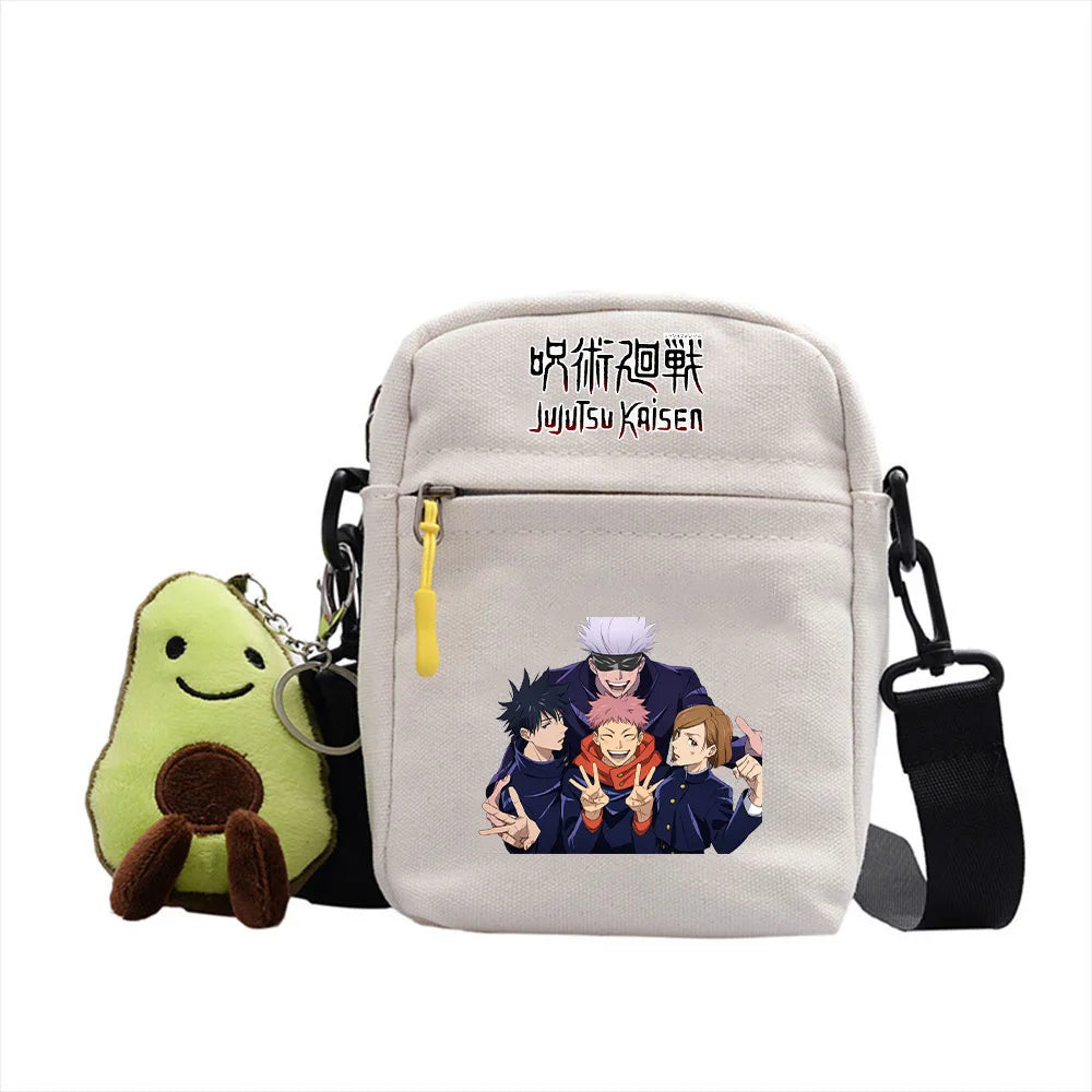 Jujutsu Kaisen Canvas Cross Body Shoulder Bag