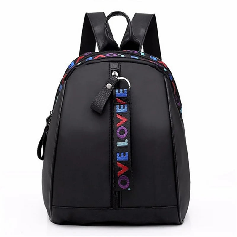 Mini Backpack Oxford Shoulder Bag For Teenage Girls