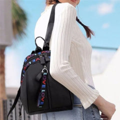 Mini Backpack Oxford Shoulder Bag For Teenage Girls
