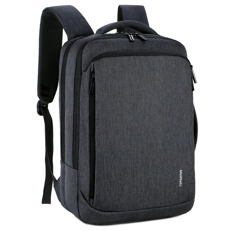 Men Laptop Backpack School Business Mochila Waterproof Bag USB Travel