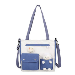 Large Canvas Shoulder Bag Women