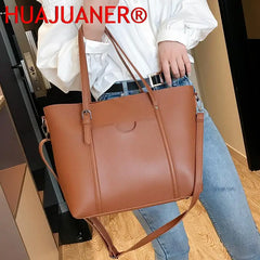 Large Women Handbag PU Leather Women Shoulder Bags Famous Women crossbody Bags