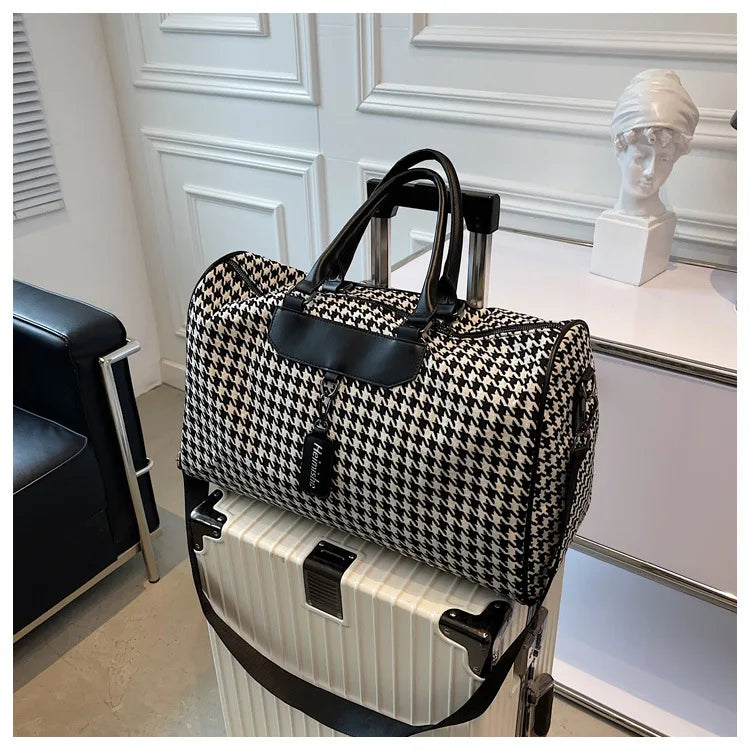 Large Women's Travel Bag Organizer Gym Duffle Handbag Shoulder Crossbody Bags