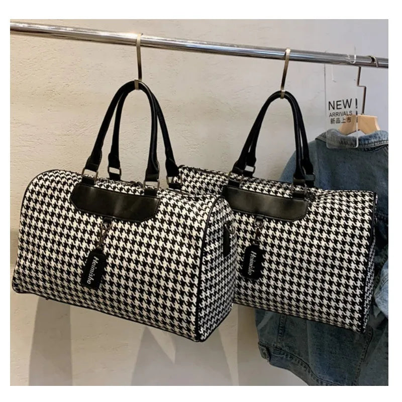 Large Women's Travel Bag Organizer Gym Duffle Handbag Shoulder Crossbody Bags
