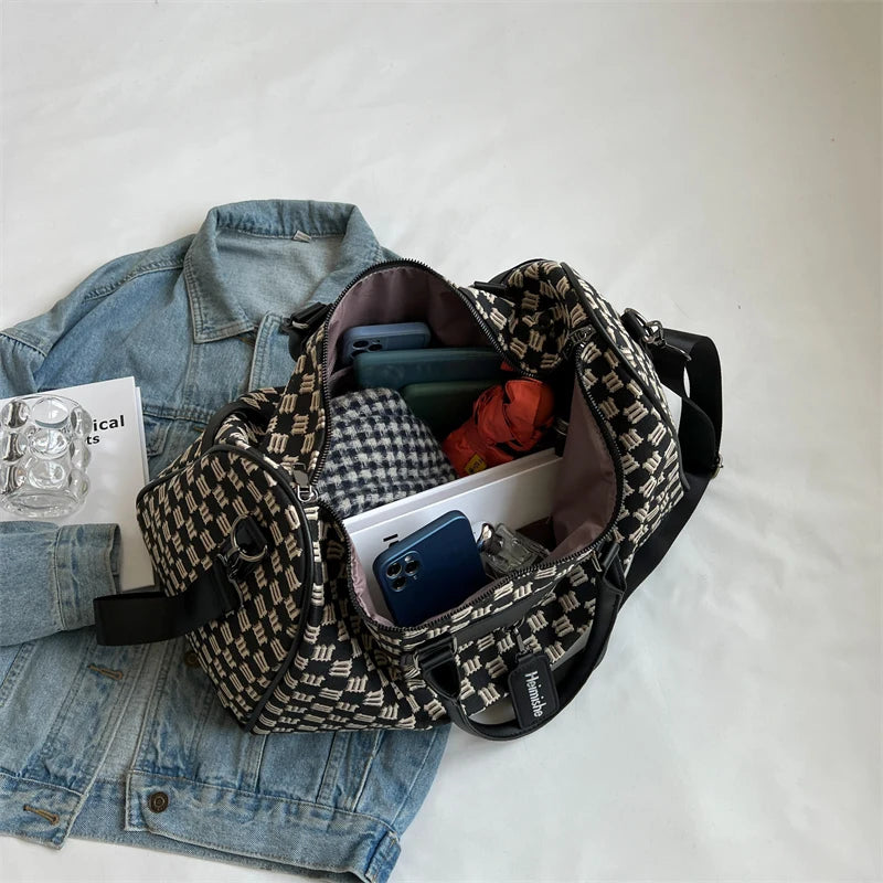 Large Capacity Travel Duffel Bag for Business Trip and Sports