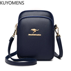 Leather Female Shell Bag Purses Handbags Crossbody Phone Bags for Women