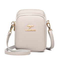 Leather Female Shell Bag Purses Handbags Crossbody Phone Bags for Women
