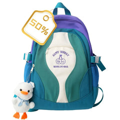 Leisure Ladies Travel Waterproof School Bag Women Mesh Laptop Nylon Student Back