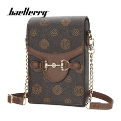 Vintage Crossbody Bag Women Shoulder Retro Phone Wallet Handbag PU Leather Purse