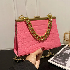 Women Evening Clutch Party Shell Chain Shoulder Bag Wedding Handbag