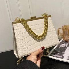 Women Evening Clutch Party Shell Chain Shoulder Bag Wedding Handbag