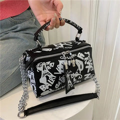 Graffiti Handbags Women Crossbody Shoulder Bag