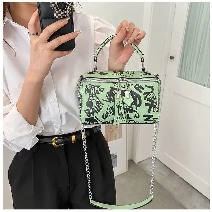 Graffiti Handbags Women Crossbody Shoulder Bag