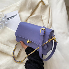 Women's Chain Shoulder Bag PU Leather Crossbody Purse