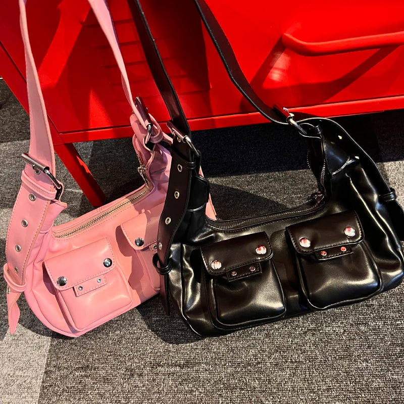Women Totes Bags PU Leather Hobo Bag Shoulder Bags
