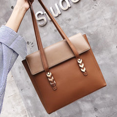 PU Leather Handbags Big Women Bag High Casual Female Bags Trunk Tote Shoulder Ba