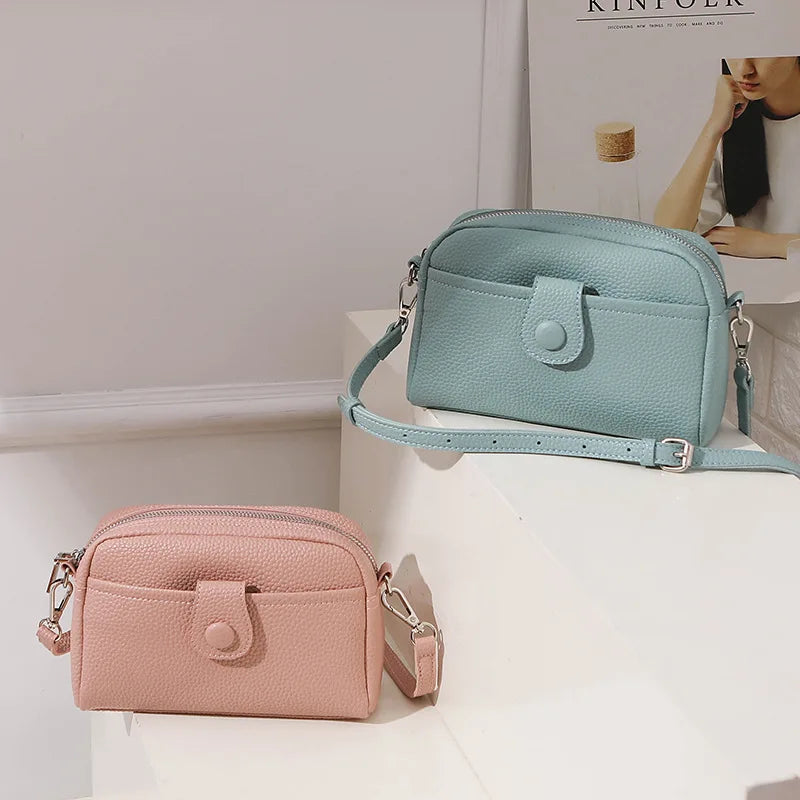 Women Crossbody Bags Soft PU Leather Purse Shoulder Tote Handbag