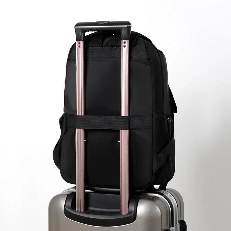 Men's Large-capacity Backpack for Travel Business Commuter 14-inch Laptop Bag