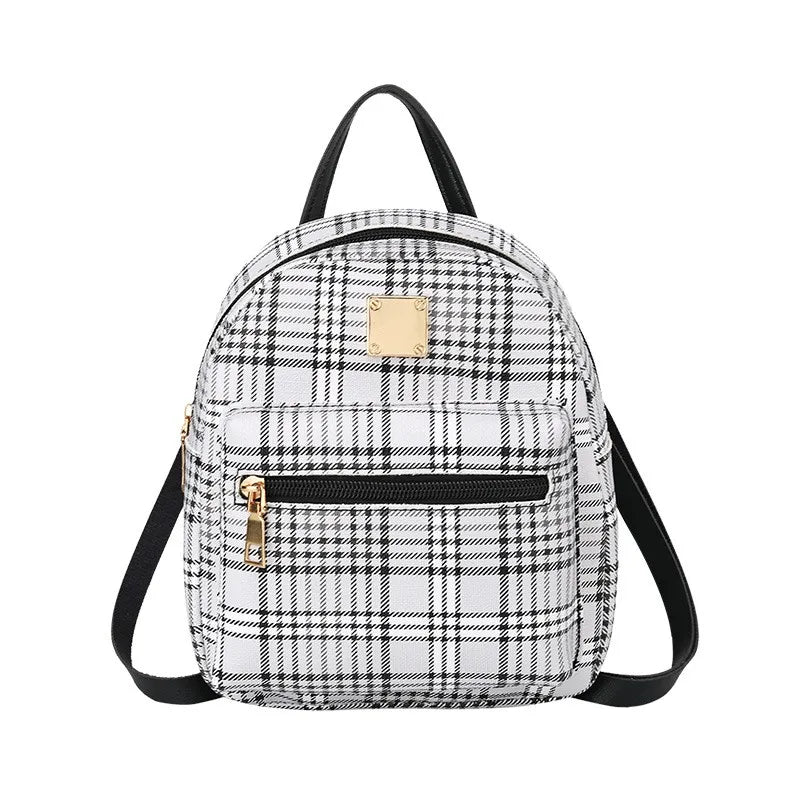 Mini Backpack Women Bag Pack Small Phone Pouch Soft PU Leather
