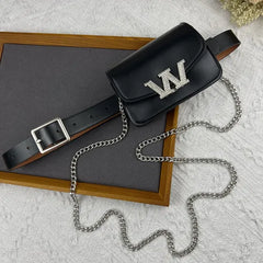 Mini Waist Packs Women PU Leather Belt Coin Bag Casual Girls