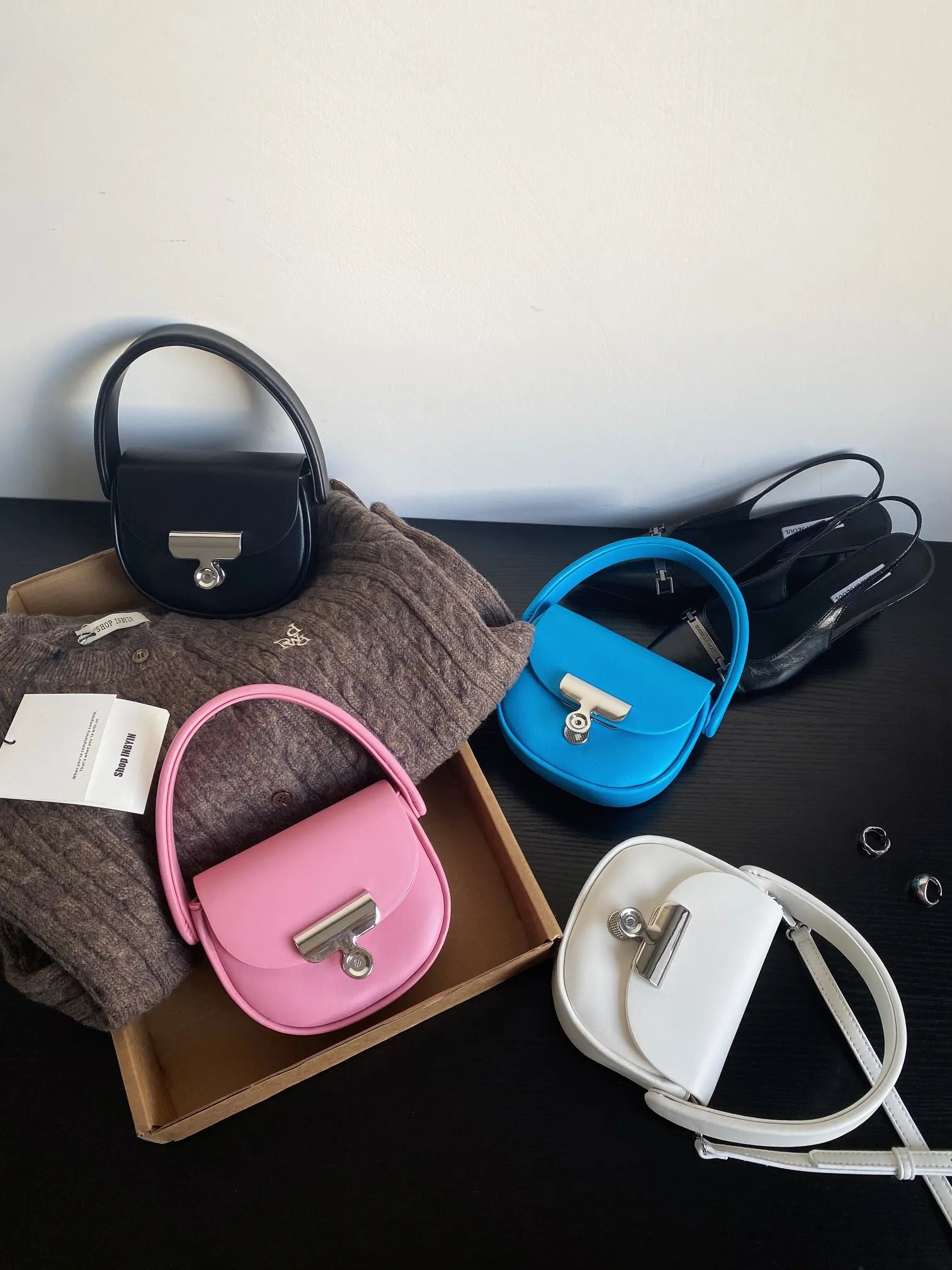 Women's Saddle Bag Mini Shoulder Handbag