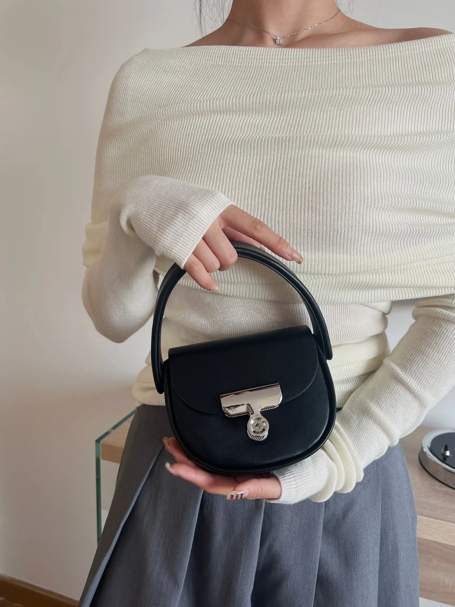 Women's Saddle Bag Mini Shoulder Handbag