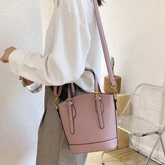 Arrival Bucket Bag for Women Handbags PU Leather Shoulder Crossbody Bag