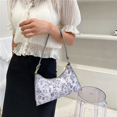 Women's Leather Sling Shoulder Bag Mini Hand Totebag