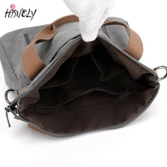 Casual Canvas Tote Women Handbags Shoulder Crossbody Bags Big Shopper Bag