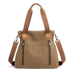 Casual Canvas Tote Women Handbags Shoulder Crossbody Bags Big Shopper Bag