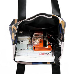 Casual Totes for Women Retro PU Leather Shoulder Bag