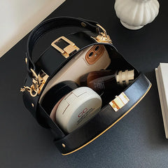 Women Chain Box Bags Handbag And Purple Small Tote Party Shoulder Bags