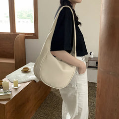 Women's Dumpling Bag Large Capacity Shoulder Crossbody Handbag