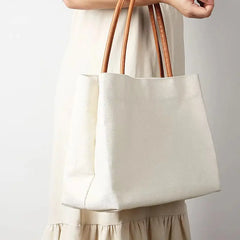 Canvas Tote Bag for Women Large Capacity Shoulder Bag Multi-functio