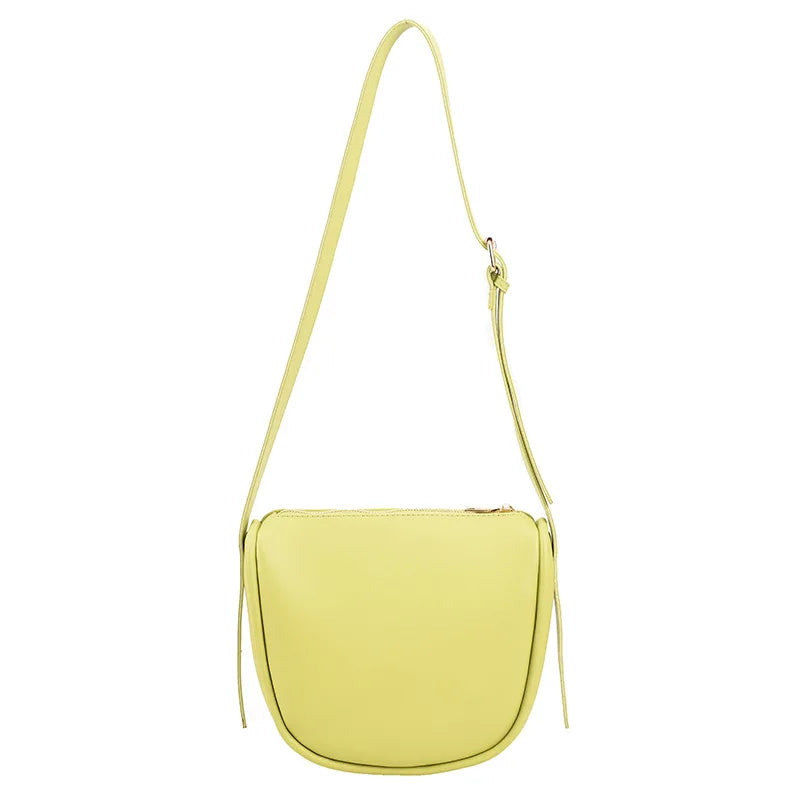 Women's Casual One Shoulder Messenger Bag - Large Capacity Bucket Bag