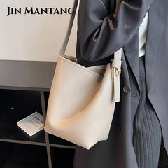 High Commuter Messenger Bag Shoulder Bucket Large Tote