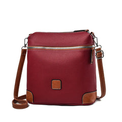 Lychee Pattern Women's Bucket Bag Retro Messenger Bag