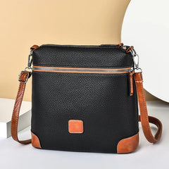 Lychee Pattern Women's Bucket Bag Retro Messenger Bag