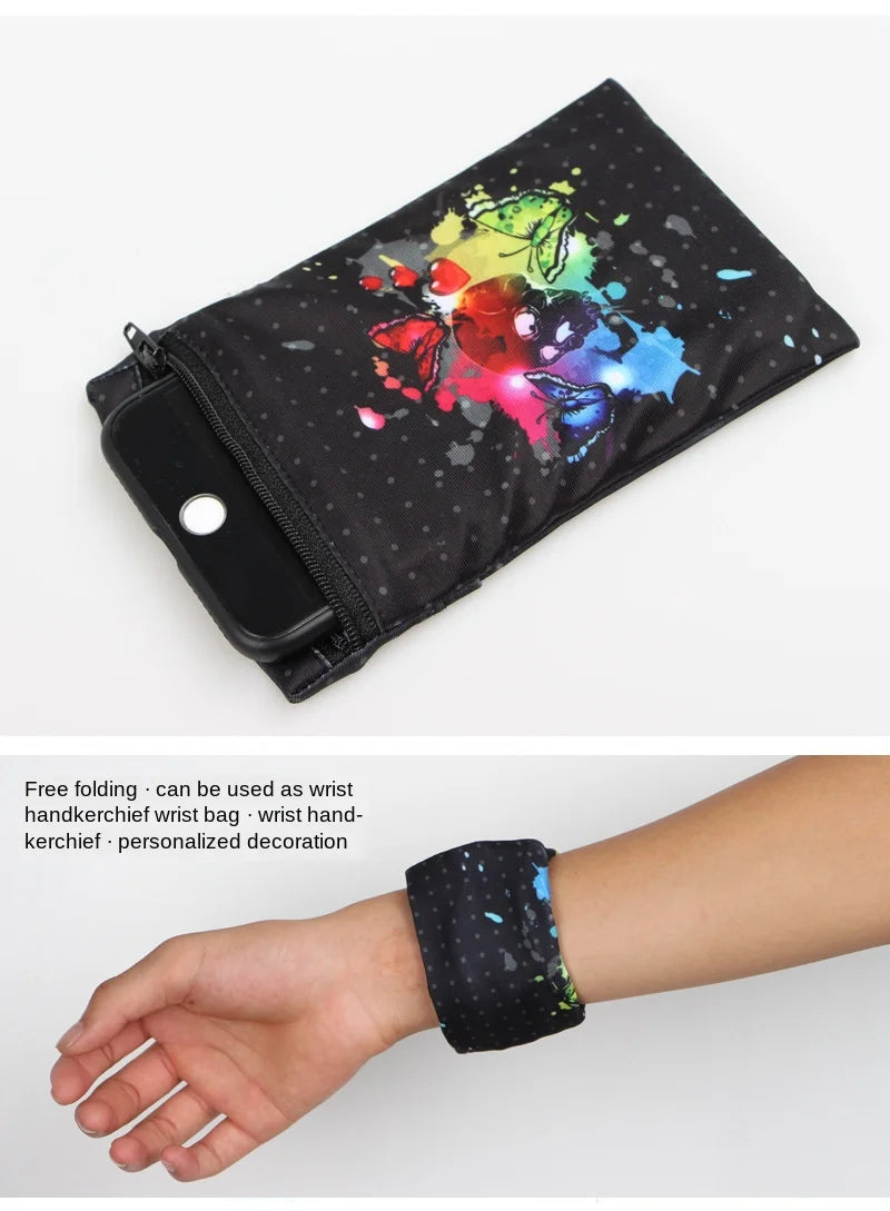 Wrist Wallet Pouch Band Zipper Running Travel Gym Cycling Safe Sport Bag