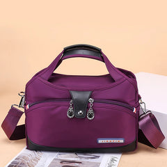Oxford Cloth Large Capacity Shoulder Bag Ladies Casual Light Outdoor Travel Hand