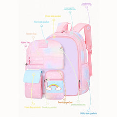 Kids School Backpack Girls Bookbag for Teens Laptop Bag Rucksack
