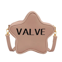 Solid Star Shape High Printed Shoulder Bag Women's Messenger Bag