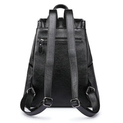 Leather Backpack for Teenage Girls - High Youth Backpack
