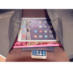 Women Tote Bag High Capacity PU Leather Handbags Brown Gray
