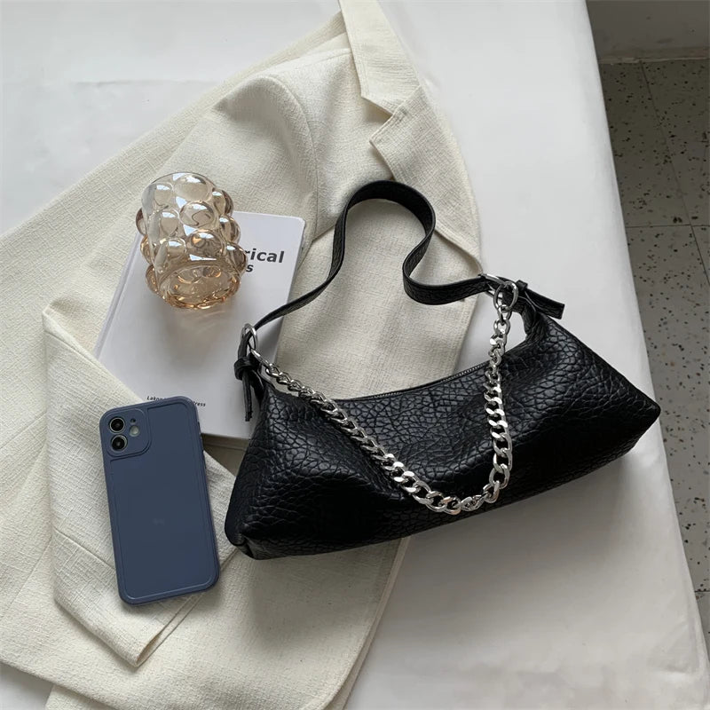 Fashionable PU Leather Women Handbags High Capacity Tote