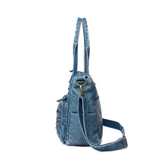 Fashionable PU Leather Women Shoulder Bag Lady Tote Handbag