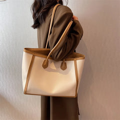 Fashionable Women Shoulder Bags Tote Multi-function PU Leather Soft